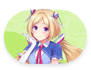 Official Aki Rosenthal roster thumbnail copied locally from the hololive Dreams Holomem page for identification. Official hololive Dreams roster thumbnail for Aki Rosenthal