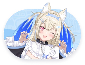Official Fuwawa Abyssgard roster thumbnail copied locally from the hololive Dreams Holomem page for identification. Official hololive Dreams roster thumbnail for Fuwawa Abyssgard