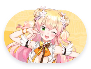 Official Momosuzu Nene roster thumbnail copied locally from the hololive Dreams Holomem page for identification. Official hololive Dreams roster thumbnail for Momosuzu Nene