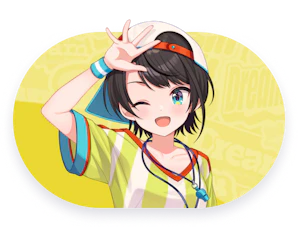 Official Oozora Subaru roster thumbnail copied locally from the hololive Dreams Holomem page for identification. Official hololive Dreams roster thumbnail for Oozora Subaru
