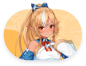 Official Shiranui Flare roster thumbnail copied locally from the hololive Dreams Holomem page for identification. Official hololive Dreams roster thumbnail for Shiranui Flare