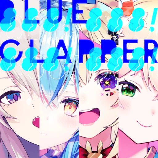 Official catalog jacket for BLUE CLAPPER