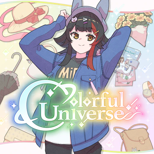 Official catalog jacket for Colorful Universe