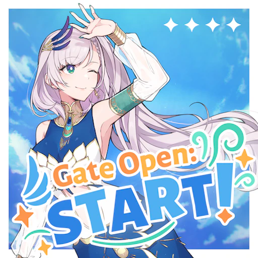 Official catalog jacket for Gate Open: START!